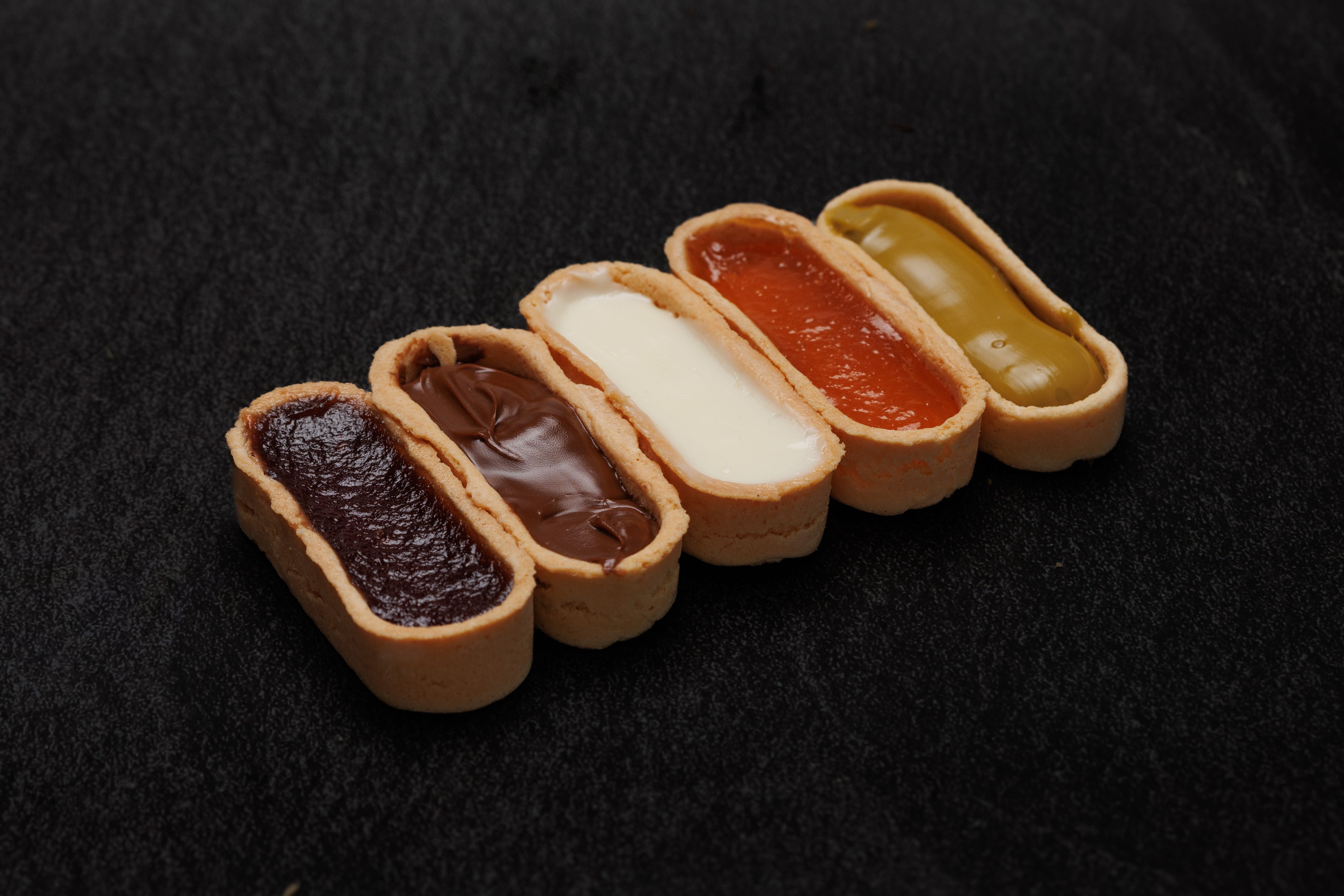 Eclair di Frolla Farciti (4 pezzi)